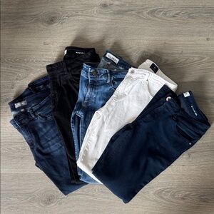 DL1961 Denim and Black Jeans bundle of 5 size 28 or 6